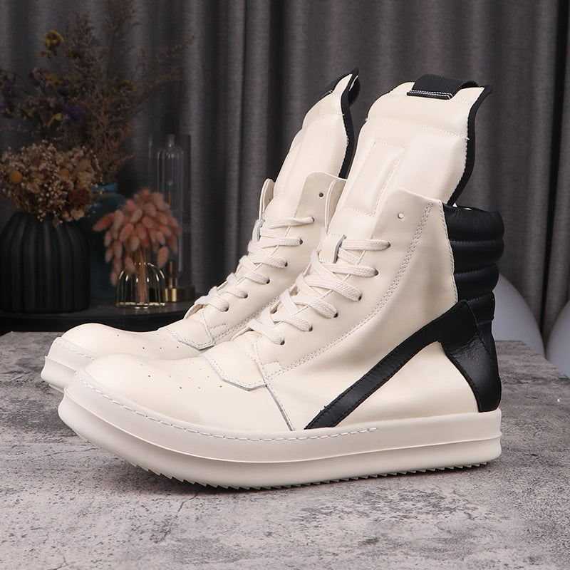 Rick Owens Geobasket Simple Milk