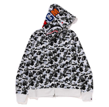 Sudadera con Capucha de Tiburón Bordada 1:1 Estilo Callejero