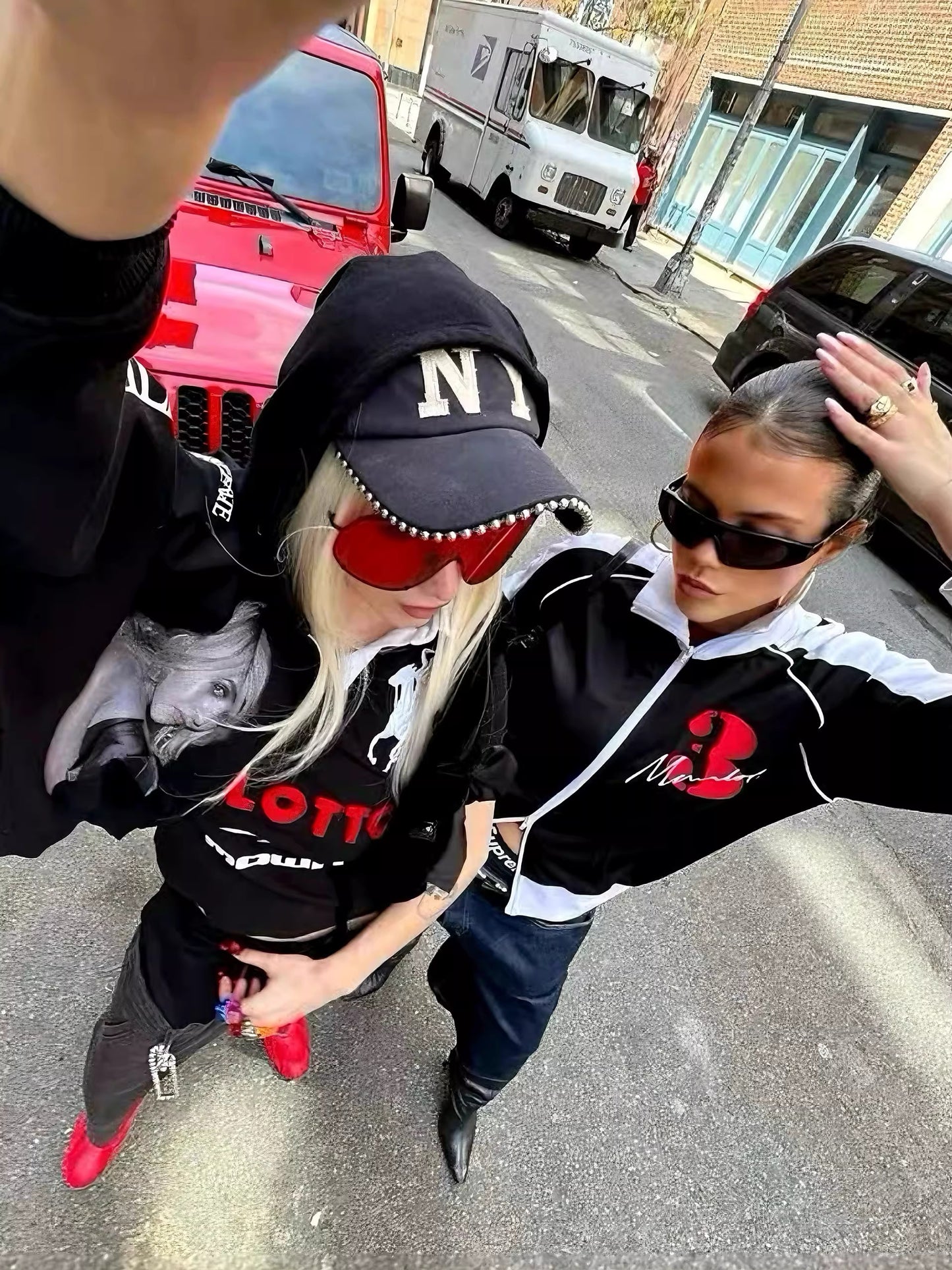 Mowalla Black & White Hoodie