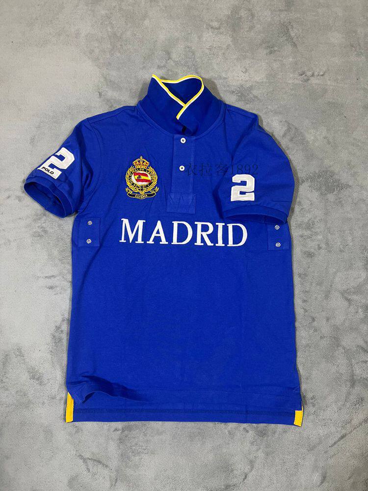 Polo Casual Hombre Manga Corta Bordado