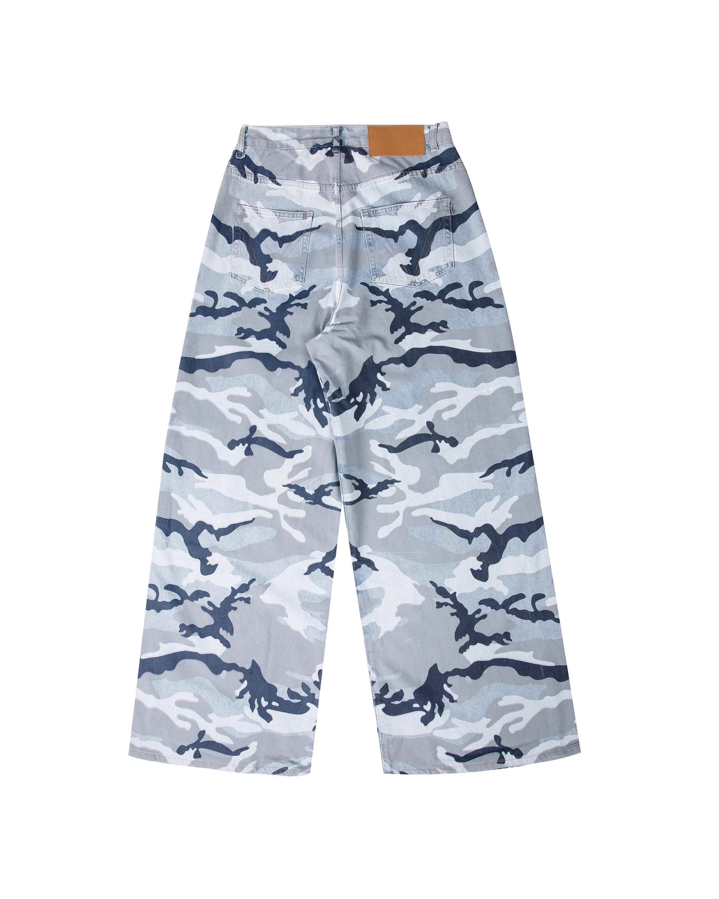 Vetements Cammo Blue Pants