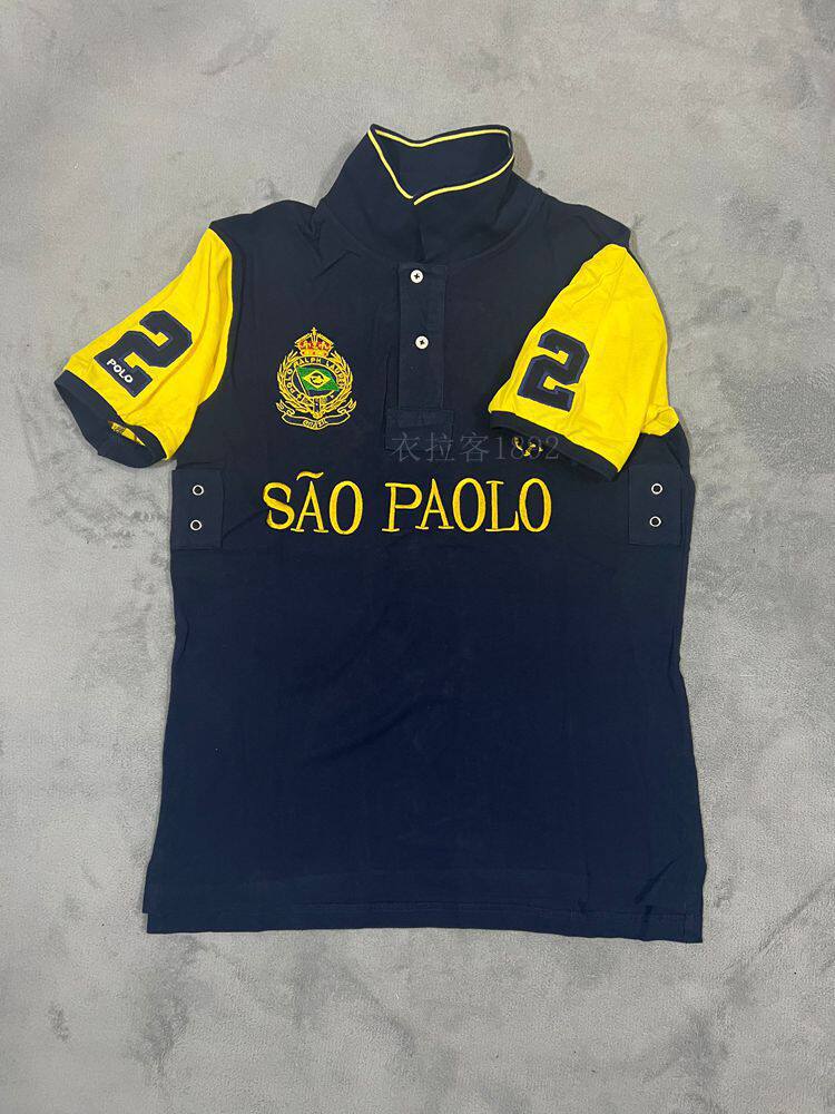 Polo Casual Hombre Manga Corta Bordado