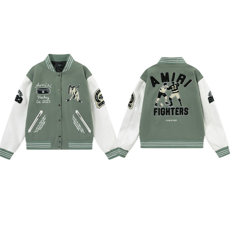 Chaqueta Beisbolera Casual de Mujer