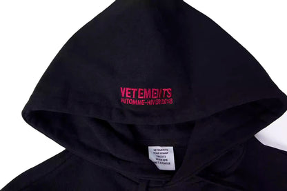 Vetements Rammstein Hoodie