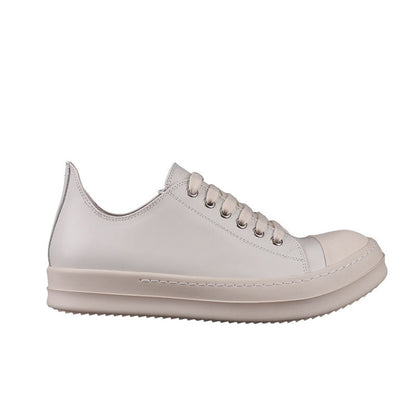 Rick Owens Ramones Low White Leather