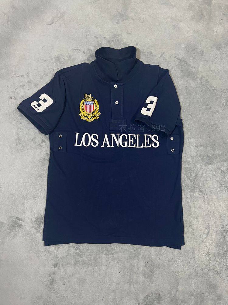 Polo Casual Hombre Manga Corta Bordado