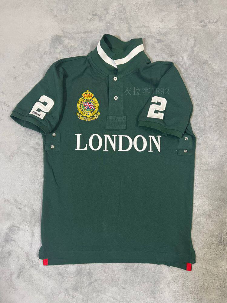 Polo Casual Hombre Manga Corta Bordado
