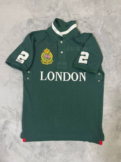 Polo Casual Hombre Manga Corta Bordado