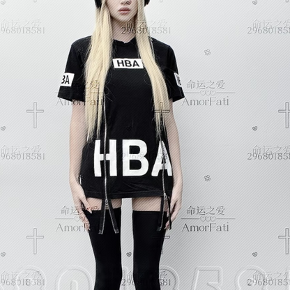 HBA Hood By Air Double Zip-Up Shirt