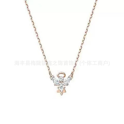 Collar Cisne Clásico Elegante