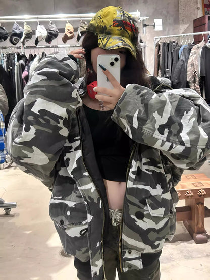 Grailz Projetc Bomber Cammo Jacket