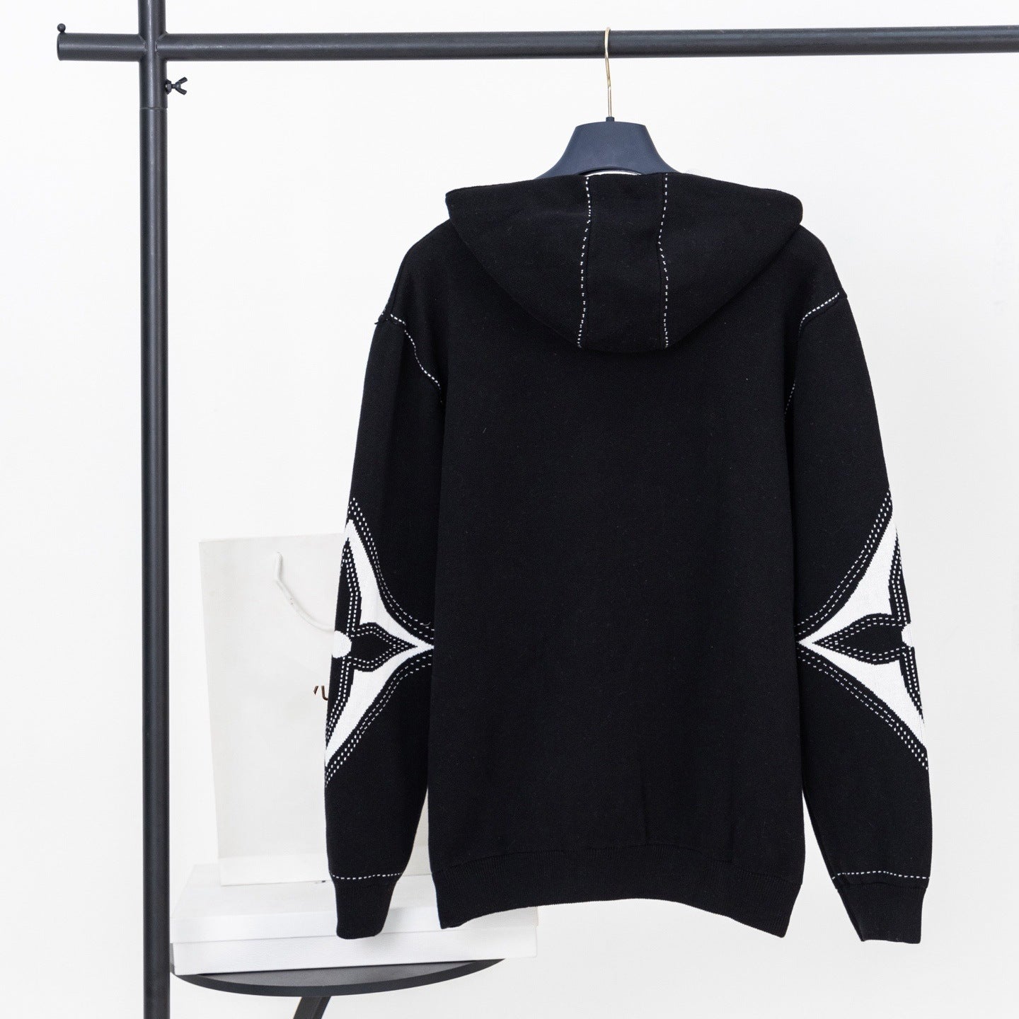 Louis Vuitton Graphic Intarsia Hoodie