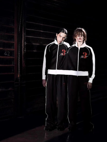 Mowalla Black & White Hoodie