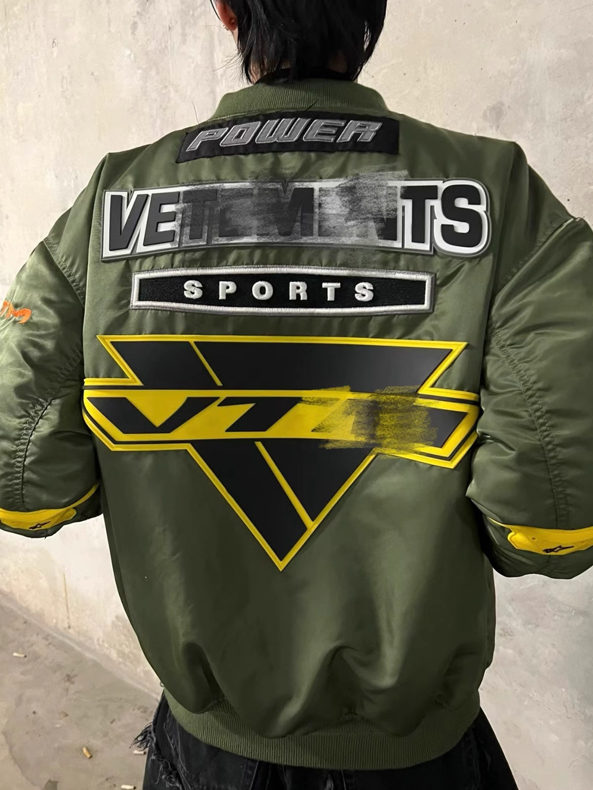 Vetements Alpha Racing Green Bomber