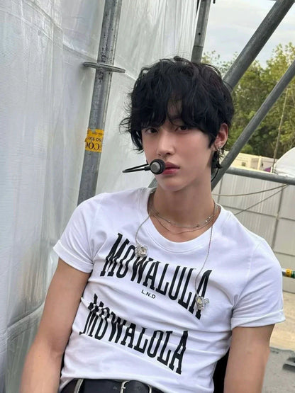 Mowalola Double Big Logo Shirt