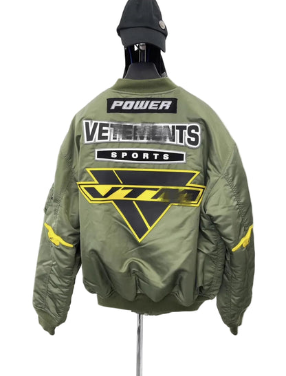 Vetements Alpha Racing Green Bomber