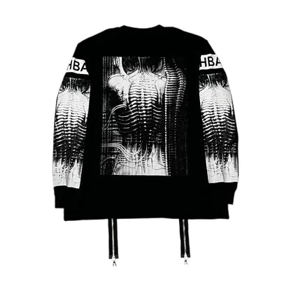 HBA X-Ray Sleeved Shirt Double Zip-Up