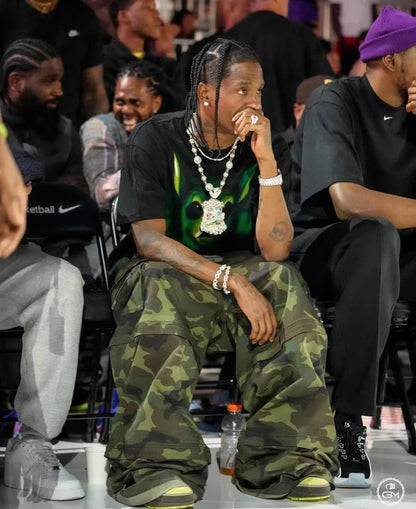 Vetements Cammo Green Cargo Pants
