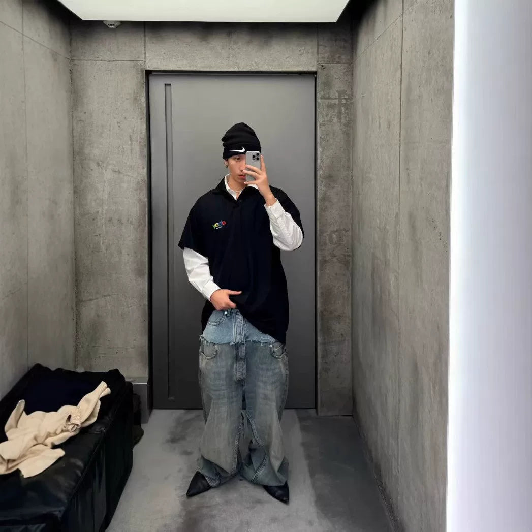 Balenciaga Cut Up Jeans