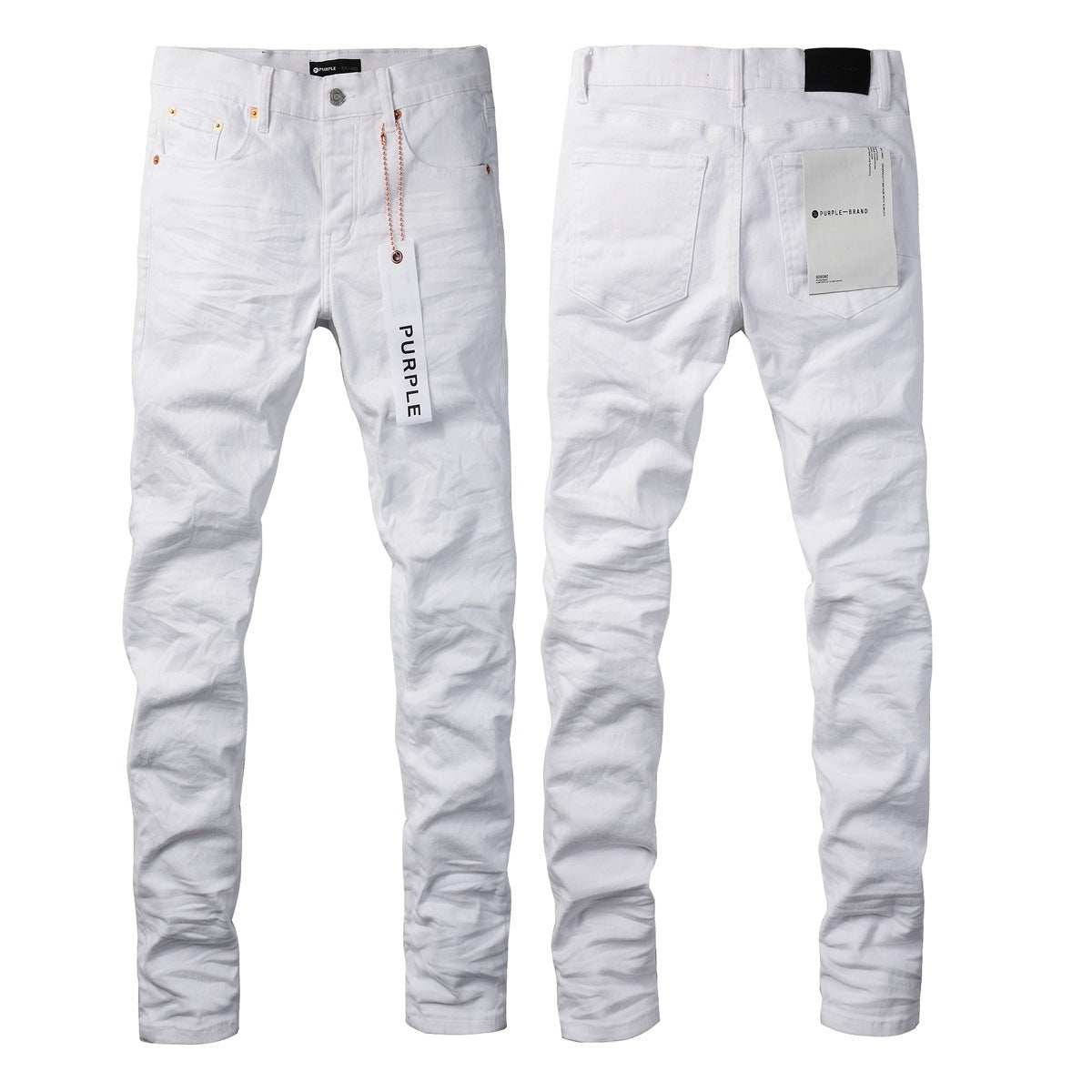 Jeans Slim Rotos Efecto Desgastado Hiphop