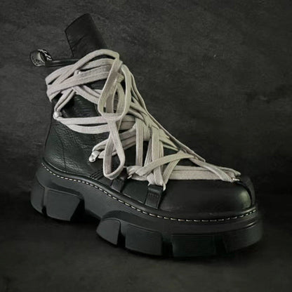 1460 Rick Owens Leather DMXL Platform Megalace