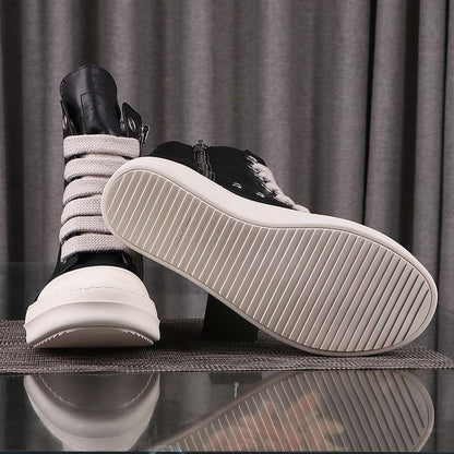 Rick Owens Ramones Jumbolace DRKSHDW Cuero