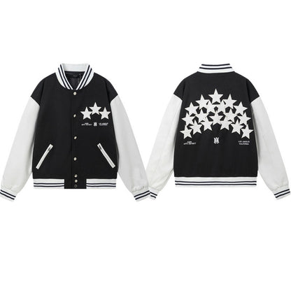 Chaqueta Beisbolera Casual de Mujer