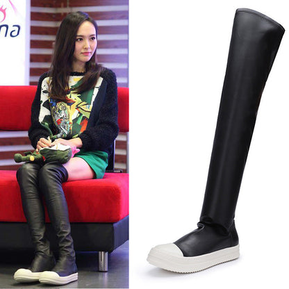 Rick Owens Fetish High Over-Knee Shoes