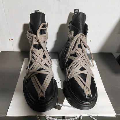 1460 Rick Owens Leather DMXL Platform Megalace