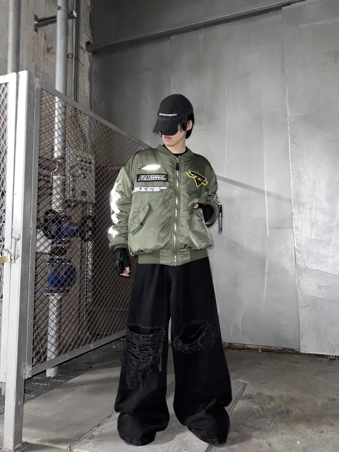 Vetements Alpha Racing Green Bomber