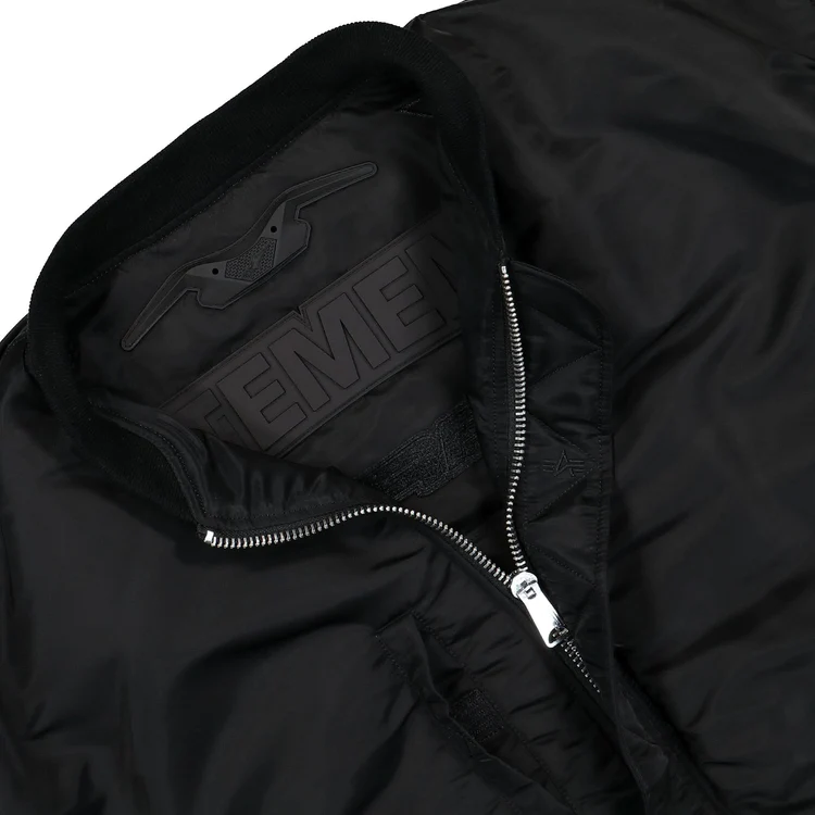 Vetements Alpha Industries Blackout Bomber