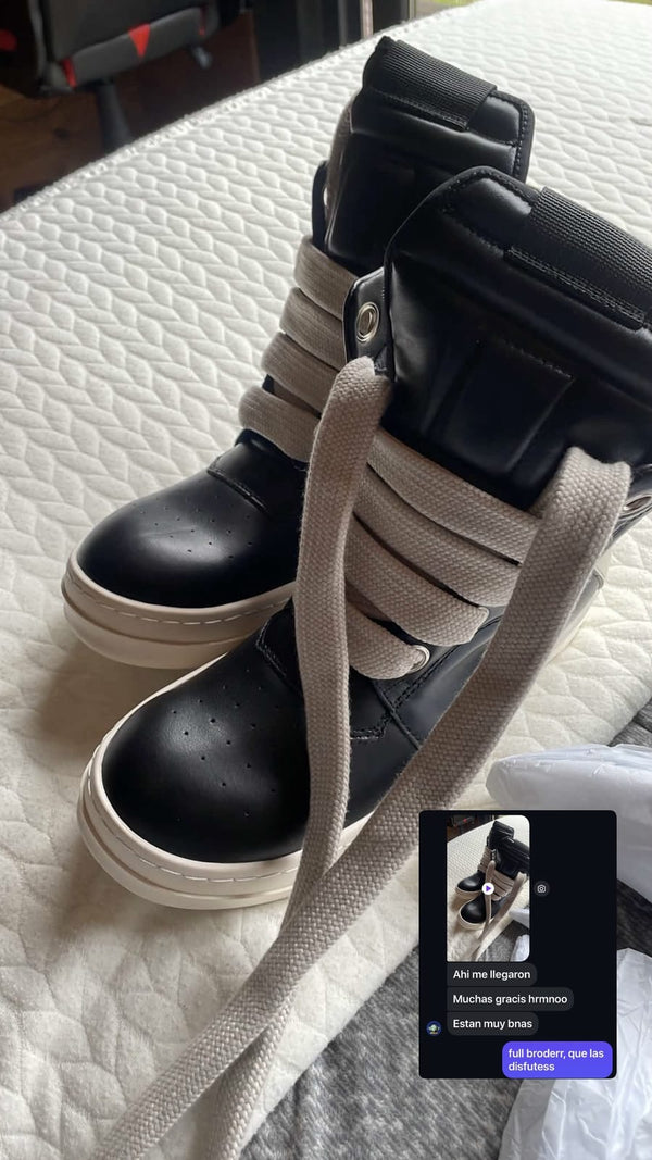 Reseña cliente Rick Owens Geobasket