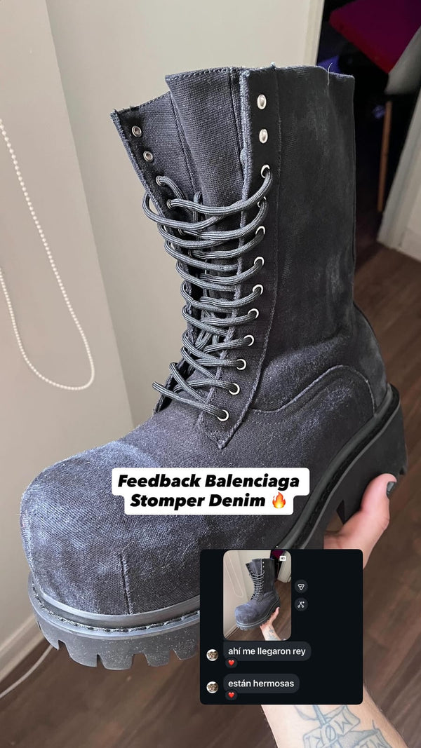 Balenciaga Stomper Denim