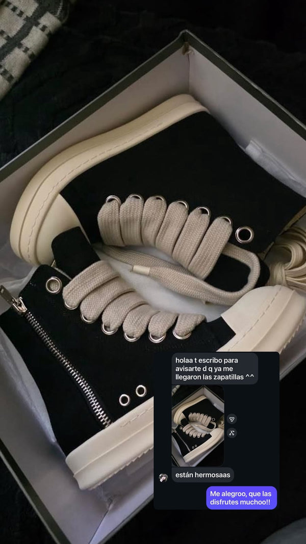 Rick Owens Ramones Jumbolace