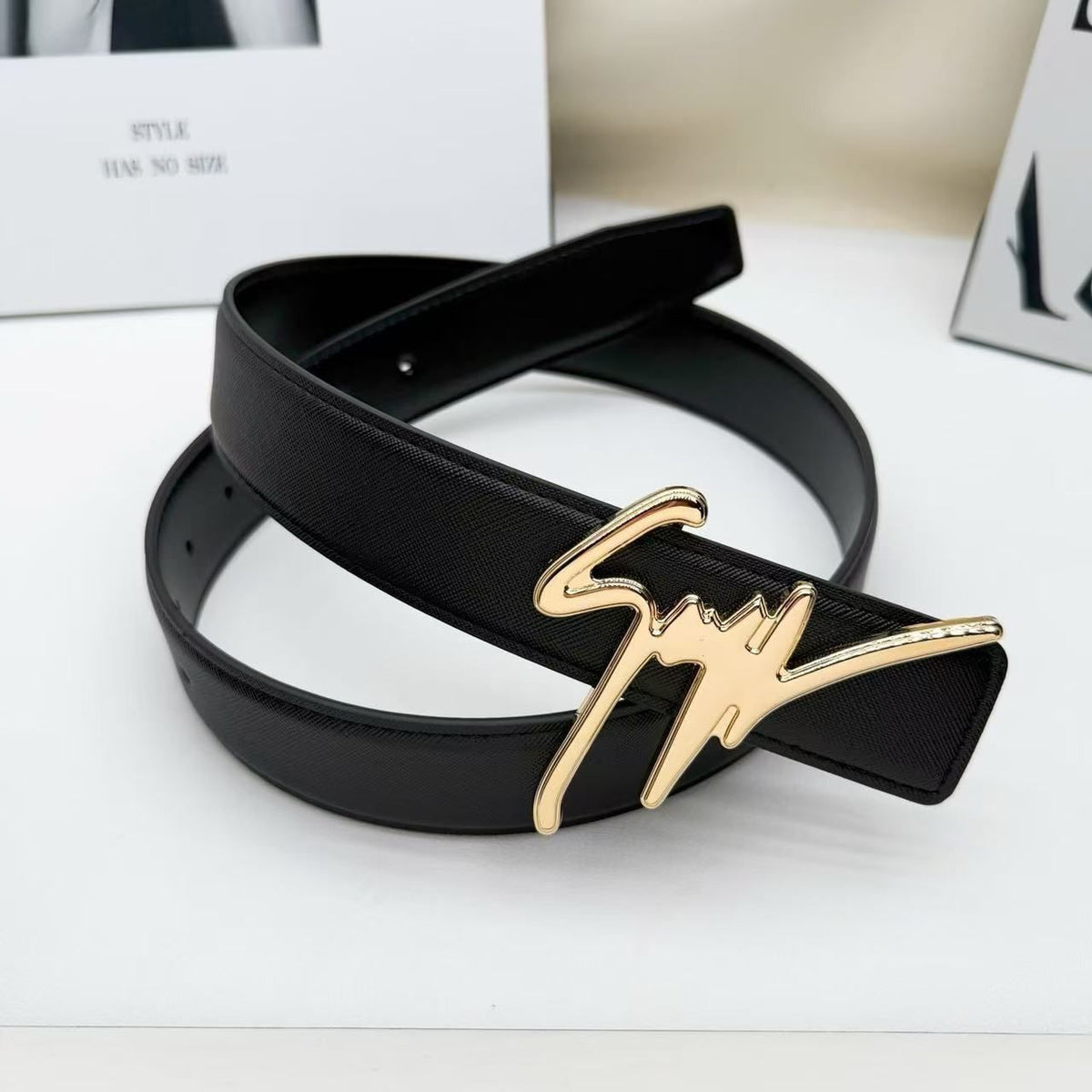 Cinturón de Piel Casual para Hombre