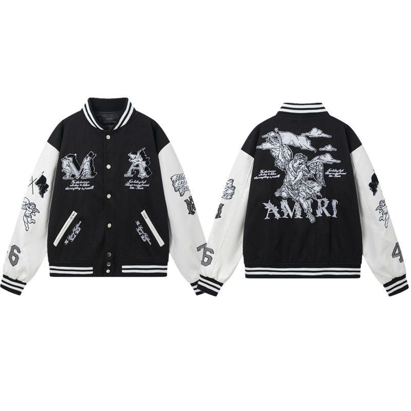 Chaqueta Beisbolera Casual de Mujer