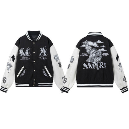 Chaqueta Beisbolera Casual de Mujer