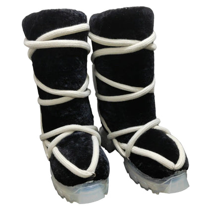 Botas De Nieve Cálidas Invierno Suela Gruesa