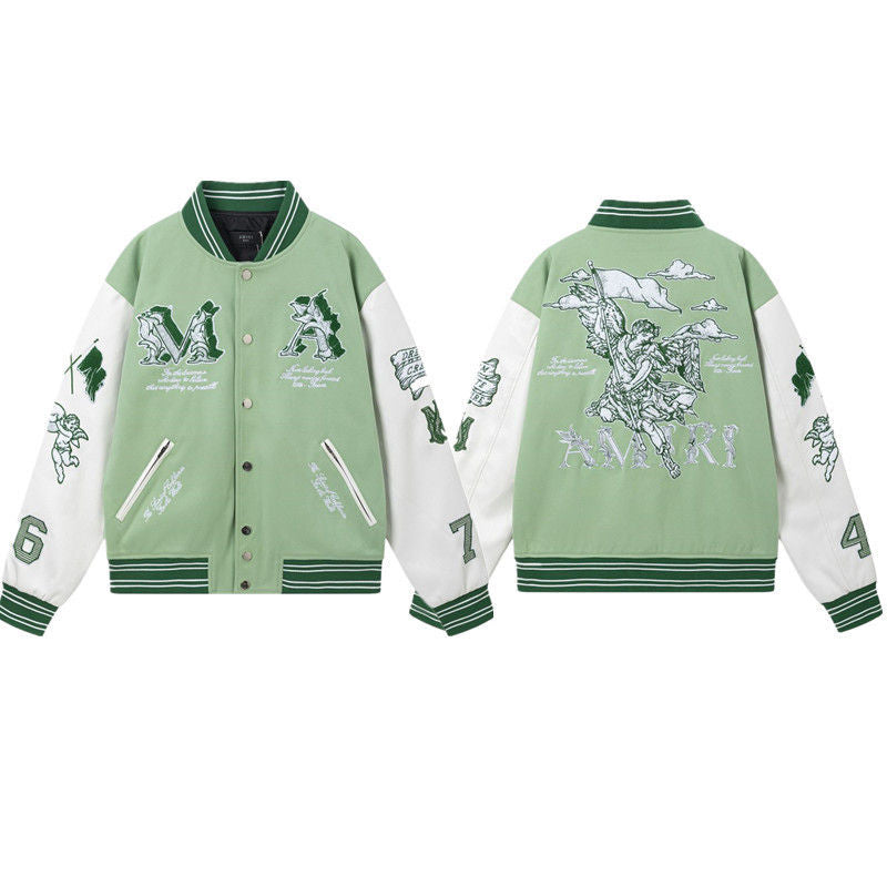 Chaqueta Beisbolera Casual de Mujer
