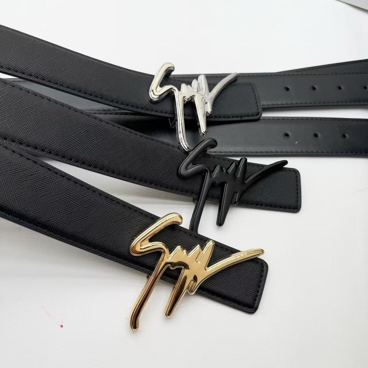 Cinturón de Piel Casual para Hombre