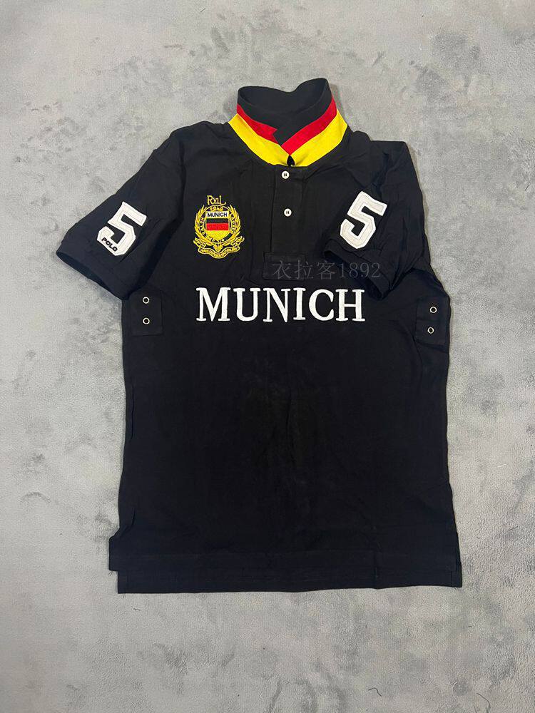 Polo Casual Hombre Manga Corta Bordado