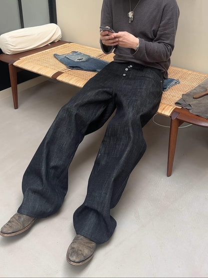 Vaqueros Selvedge Baggy Denim