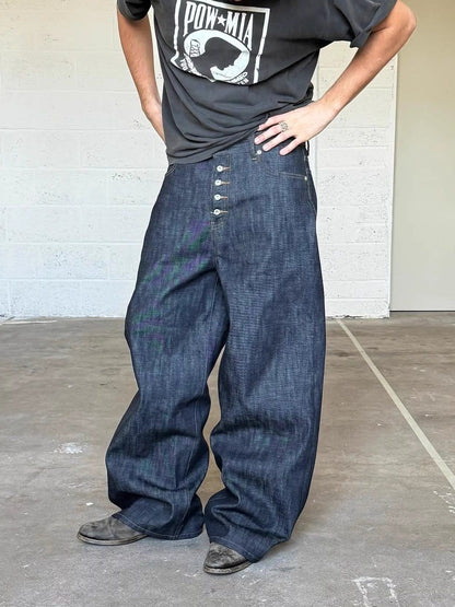 Vaqueros Selvedge Baggy Denim