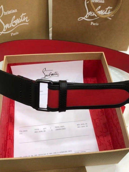 Cinturón Cuero Tachuelas Unisex