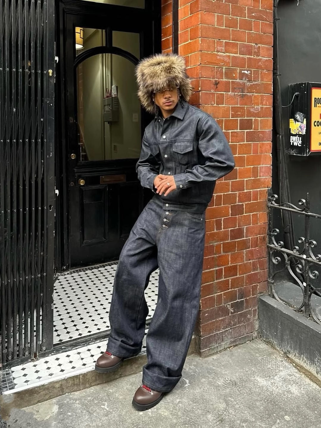 Vaqueros Selvedge Baggy Denim