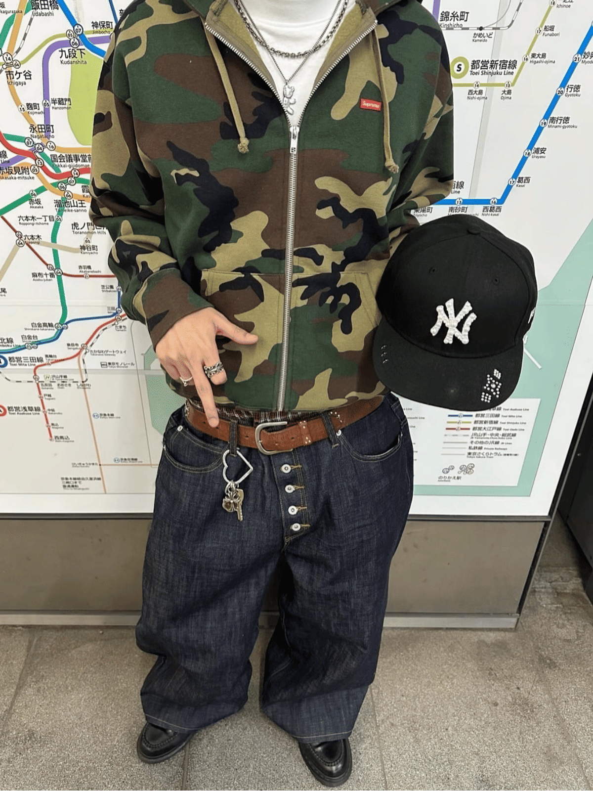 Vaqueros Selvedge Baggy Denim