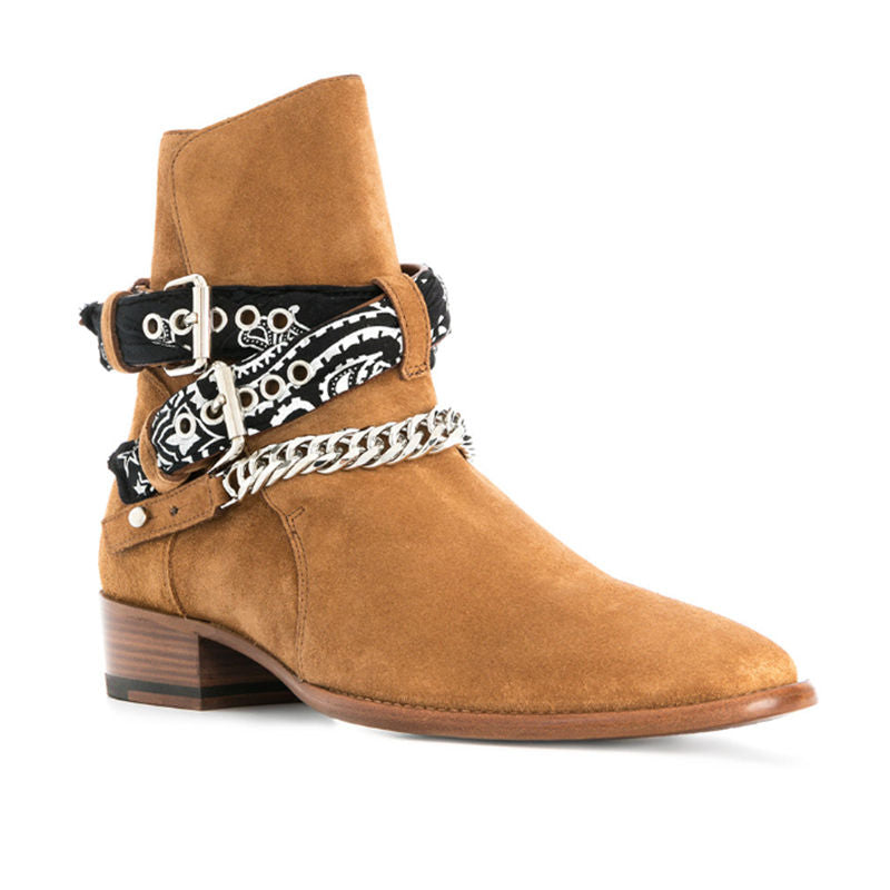 Botas Chelsea Denim Hombre
