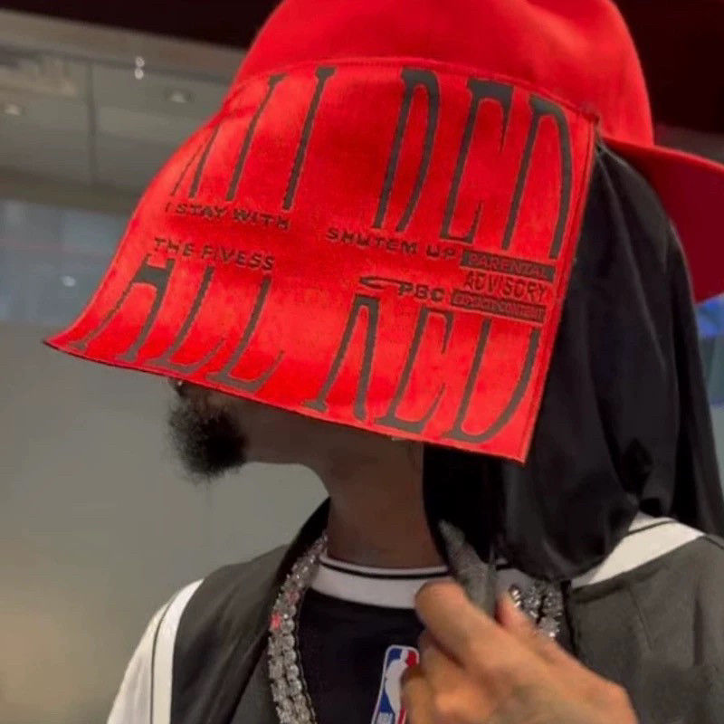 Opium Playboi Carti ALL RED Cap