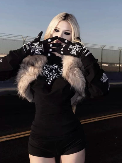 Alice Hollywood Moto Couture Gloves