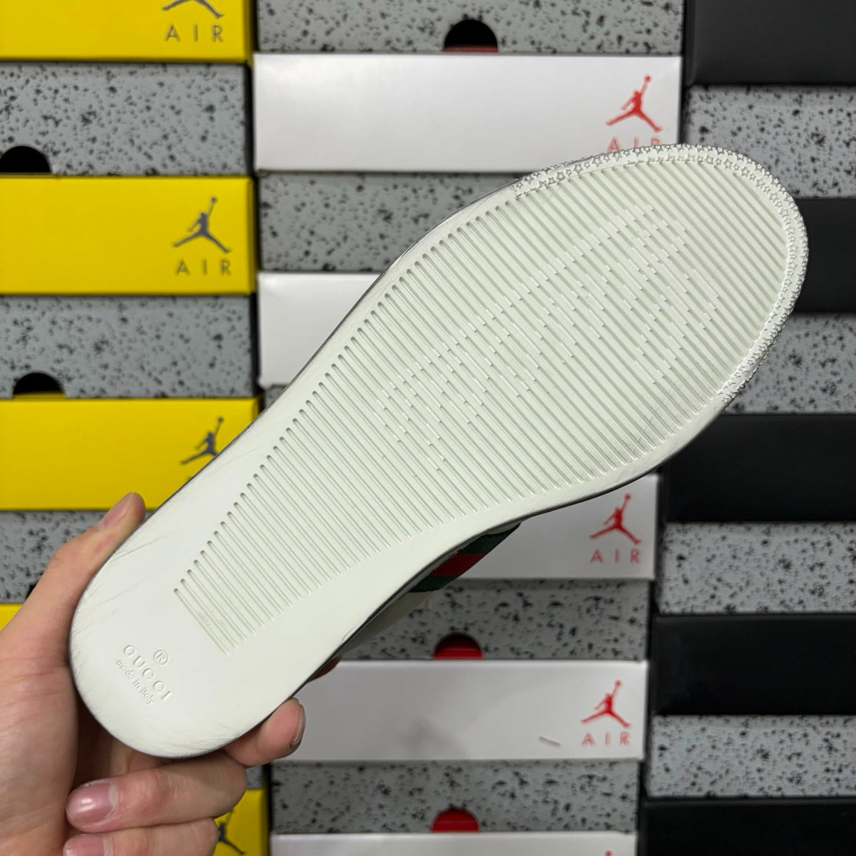Gucci Stretch High-Top Sneaker